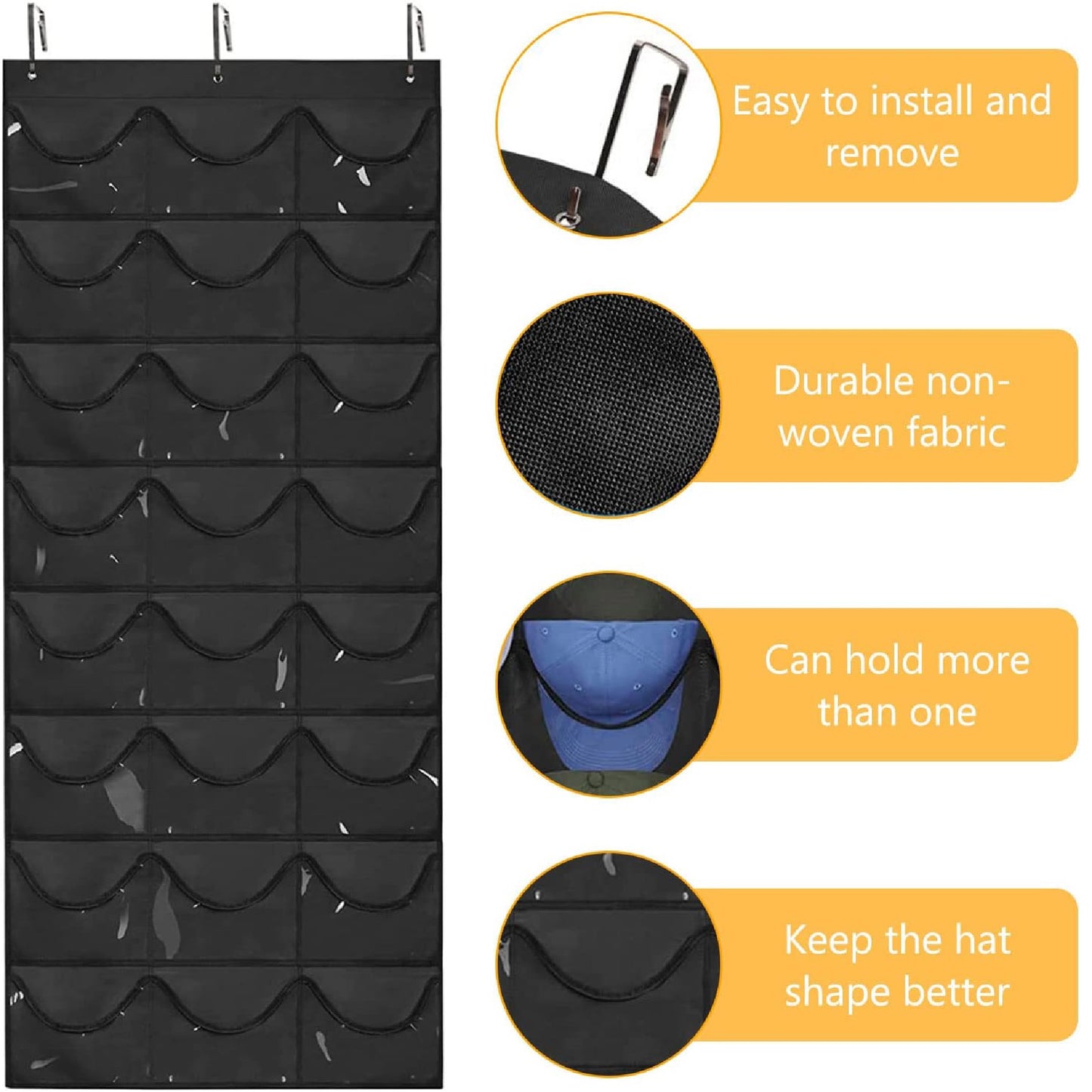 CapKeeper – Organizador de Gorras Colgante