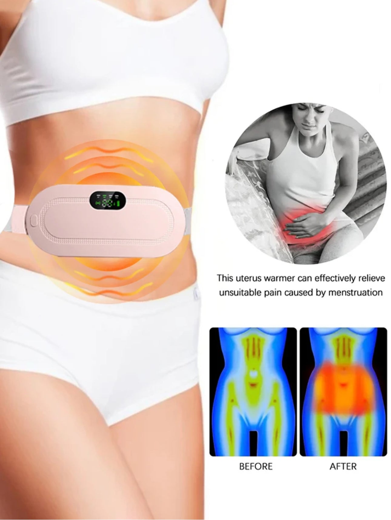 Calmiya™ (Cinturón Alivia Dolor Menstrual)