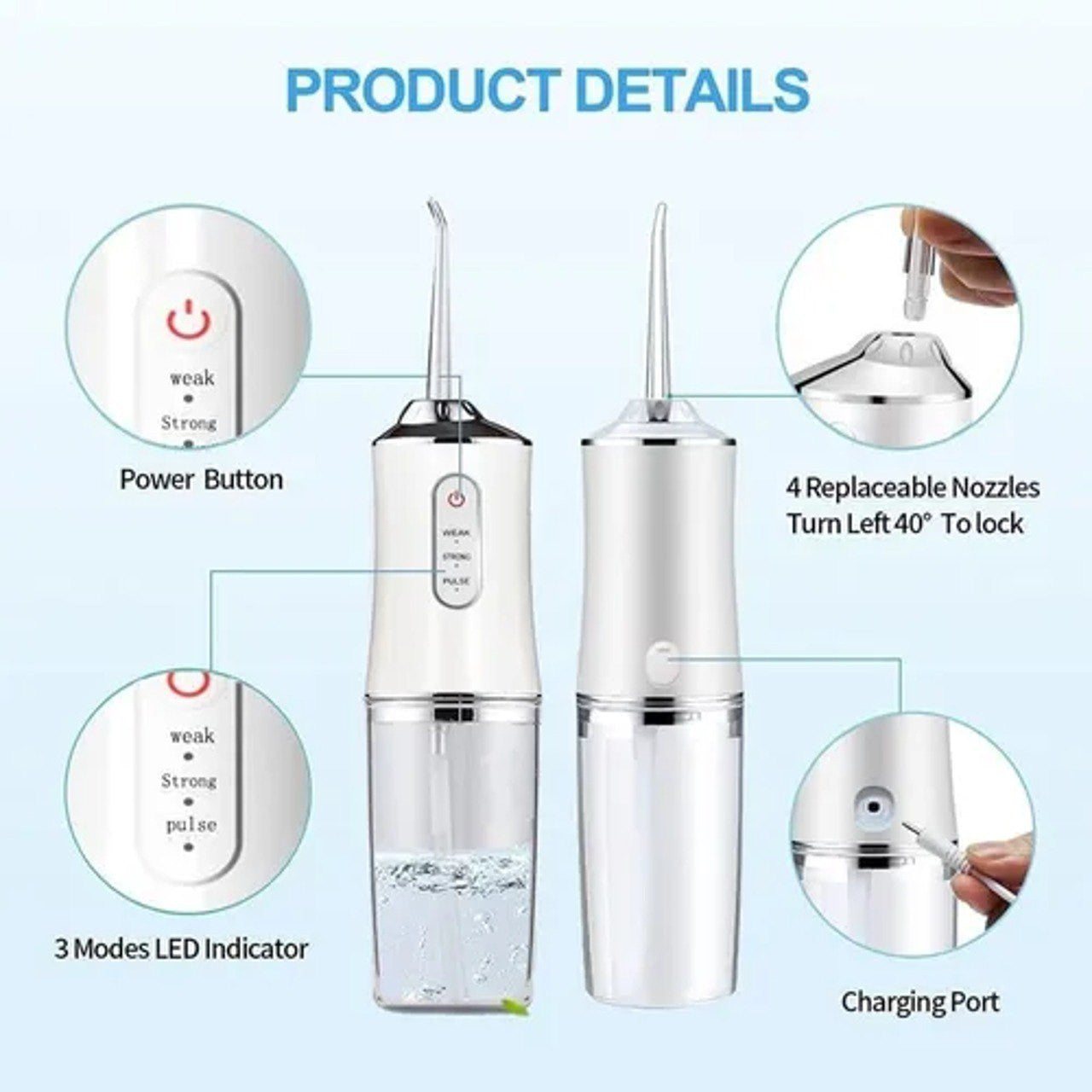 HydroSmile™ - Limpieza Bucal de Alta Precisión