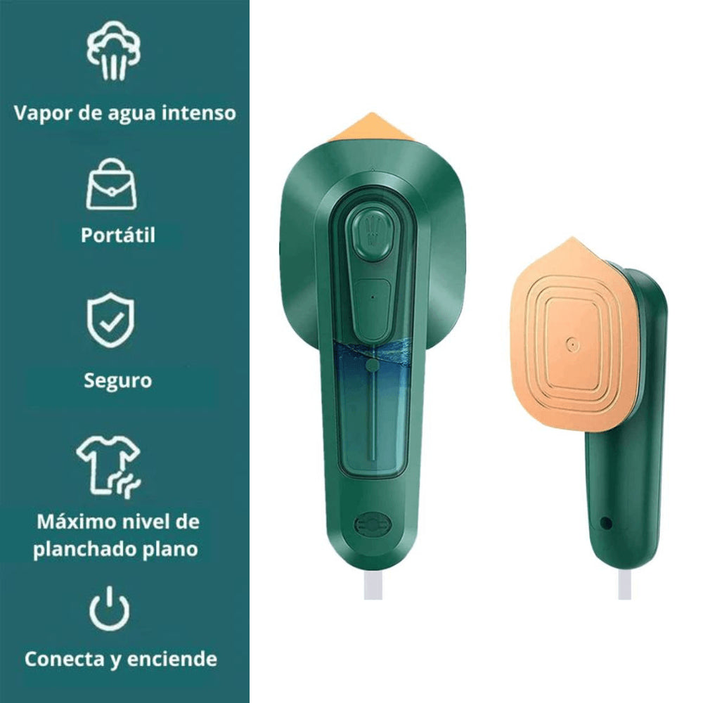 VapormiX 2en1™ – (Plancha Compacta de Vapor y Seco)