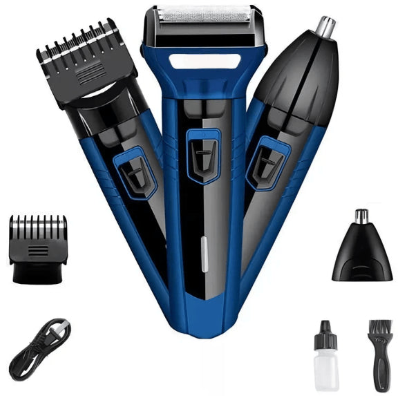 Trimax® Pro 3 en 1: Afeitadora Multifuncional Recargable