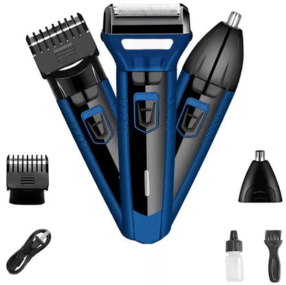 Trimax® Pro 3 en 1: Afeitadora Multifuncional Recargable